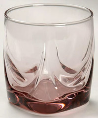 Libby Imperial Plum Old Fashion ROCKS Cocktail Glasses Set of SIX Retired USA