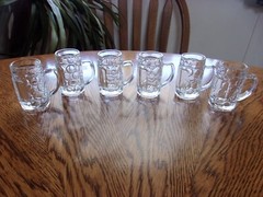 Beer Mini Mug Shot 1.5 Oz Handled – Set of 6