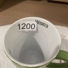 Wicked Broadway Musical Mug Green City Skyline One Short Day Elphaba Glinda 2018