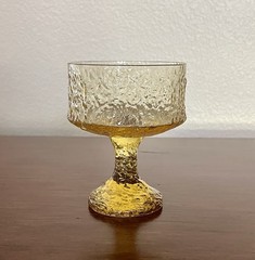 Lenox Impromptu Yellow Drinking Blown Glasses SET OF 3 Variety USA