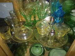 Bryce 8in Tall Red Goblet over Crystal Stem and Foot No Damage