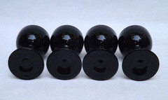 Carlo Moretti MCM Black & White Cordial Glasses VTG – Set of 4