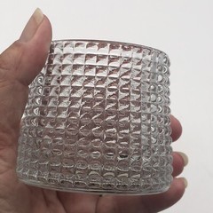 Diamond Design Rocking Liquor Round Bottom Highball Glass