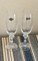 Mikasa «The Ritz» Fluted Champagne Glasses NEW!!