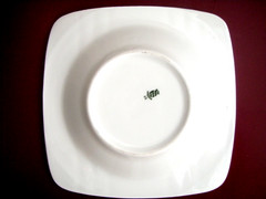 Langenthal Swiss Porcelain Apfelsaft Apple Juice Advertising Ashtray