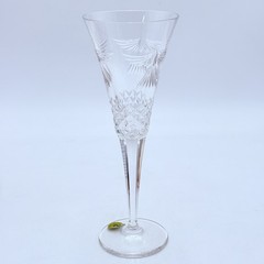 Waterford Crystal Millennium Toasting Flute Toast to PEACE With Sticker