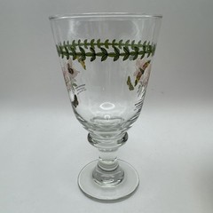 PORTMEIRION Botanic Garden Lily Flower Azalea Wine Glasses 7” Set Of 6
