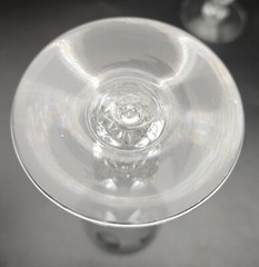Set of 2 Vintage Tiffin Franciscan Mirage Claret Cordial Goblets
