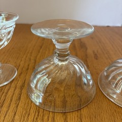 Set Of 4 Vintage Fostoria Colony pedestal Champagne/Tall Sherbet dessert dishes