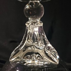 Tiffin-Franciscan CELLINI Champagne Coupe Glasses Hand Blown Crystal Vintage – 3