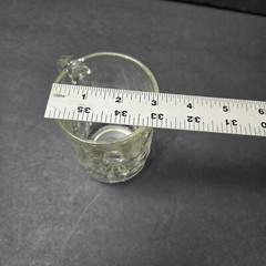 Vintage Thumbprint Dimple 14 oz Mug – Heavy Glass