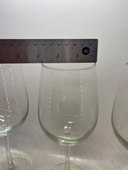 Set of 3 Traditional Red Wine Glasses Bordeaux Cabernet Sauvignon No Brand