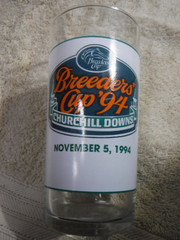Vintage 1994 Breeders Cup Churchill Downs Horse Racing Libbey Tumbler Glass