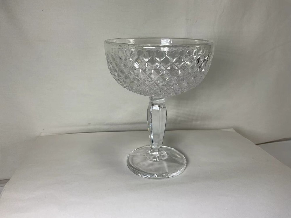 WW4 Vintage This is a Probably a Coventry by Brieley Crystal Champagne Glass