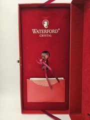 Waterford Crystal 12 Days of Christmas 2 Two Turtle Doves Champagne Flute in Box