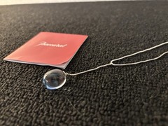 Sky Blue Drop Necklace Baccarat Crystal Temptation Model
