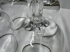 Hand blown Lenox Crystal Desire Water Goblets – Set of Four, Made in USA