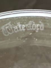 Waterford Crystal Set of 2 COLLEEN 5 1/4″ Water Goblets MSRP $75 ea Excellent!