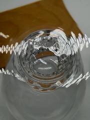 Fostoria Engagement Platinum Trim Iced Tea Glass Crystal Water Goblet Set 5 + 1