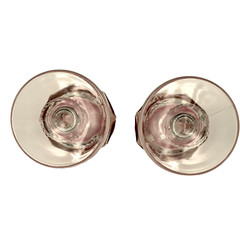 Tiffin Franciscan Kings Crown Ruby Thumb Print Red Water Goblets – Set of 2