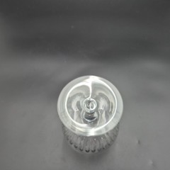 Rogaska Crystal Milan Brandy Glass Snifter 5.25″ Tall Made In Slovenia