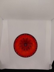 Vintage L.G. Wright Sweetheart Ruby Red Glass Goblet – Cadmium UV Glow, Perfect