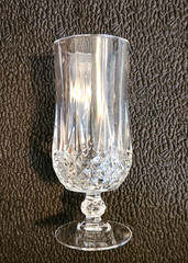 7 Cristal d’Arques Longchamp Lead Crystal Stemware WATER Glasses France 10 Oz