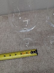 2 Mikasa Stephanie 9” Wine Goblets Wine Glass