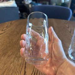 Libbey Glass Tumblers Wavy Textured Pattern Glasses 5.5” Set Of 5