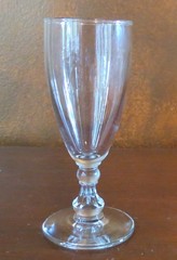 Libbey Rock Sharpe Columbian Clear 5 ⅜” Juice Glass/Footed Tumbler(s)