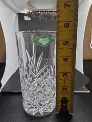 Shannon By Godinger 24% Lead Crystal Dublin Highball Glass 5.5″ H 10oz Slovakia