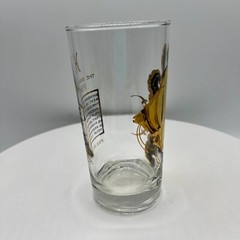 Anchor Hocking PISCES SCORPIO ZODIAC GLASS Black and Gold 22k GOLD LOT OF 3
