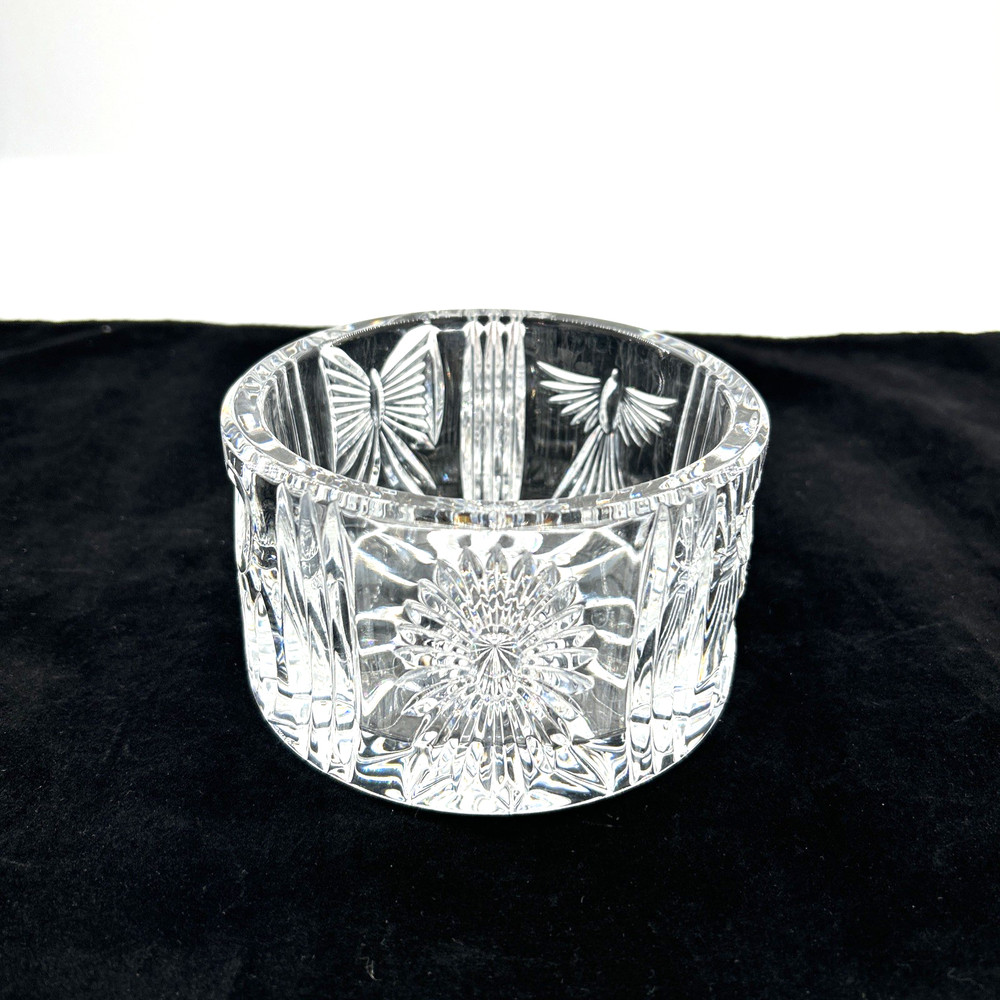 Waterford Crystal Millennium Collection Vintage 2000 Champagne Bottle Coaster