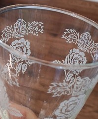 4 Libbey Homer Laughlin Queen Esther Liquor Cocktail Glasses 1 – 3.75″, 3- 5″