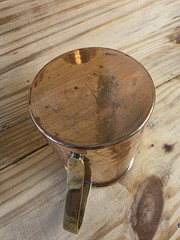 Moscow Mule Mugs Brass Handles Barware Cups Set Of 4