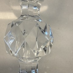 Bohemia Claudia Crystal Vintage Medium Wine Glasses 6”Tall 3.5” Wide Set of 4