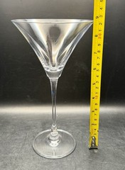 Set of 2 Lenox Tuscany Classics Martini Glasses 8 3/4″