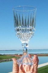 2 Fostoria Heritage Footed Iced Tea / Water Glasses 7.25″ x 3.25″ 10oz.