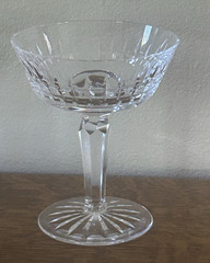 Waterford Cut Crystal Glenmore Saucer Champagne 4.75″ Tall Sherbet Glass – EUC