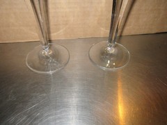WATERFORD CRYSTAL CHAMPAGNE FLUTES 2 SIGNED JOHN CONNELLY RARE Millennium Series