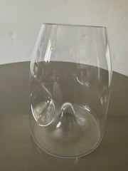 Set of 3 Ravenscroft Crystal Vintner’s Stemless Wine Tasting Glasses Clear