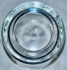 VTG. Libbey Urban Dots Double Old Fashioned Tumbler Clear Glass