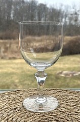 Baccarat Crystal Normandie 9oz Water Goblet Glass s 6 1/2” France