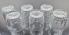 6 Arcoroc Lancer On The Rocks Glass Set Vintage Etch Tumblers Cristal France Lot