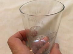 1915 J. W. Wisa, At Zije Ceskavlast Vintage Thin Acid Etched Glass