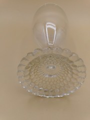 Vintage Anchor Hocking Clear Bubble Footed Boopie 14-Ounce Tumbler