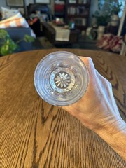 Clear Glass Tumblers 5.5” Heavy Bottom Set Of 4