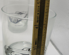 Vintage Rock/Drinking Glasses Classic Cars High Ball Rocks Cocktail Set of 6
