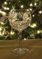 WATERFORD, LIMITED ED., MILLENNIUM MILLENIUM GOBLET, PEACE, MINT