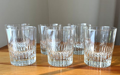 Whiskey Glasses Set of 6 Charleston Luminarc J.G. Durand Classic Old Fashioned